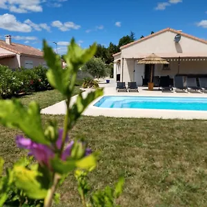  Hébergement de vacances La Cigale - Pte Des Gorges - Piscine Privée Chauffée